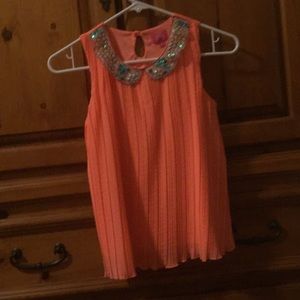 Peach occasional outfit